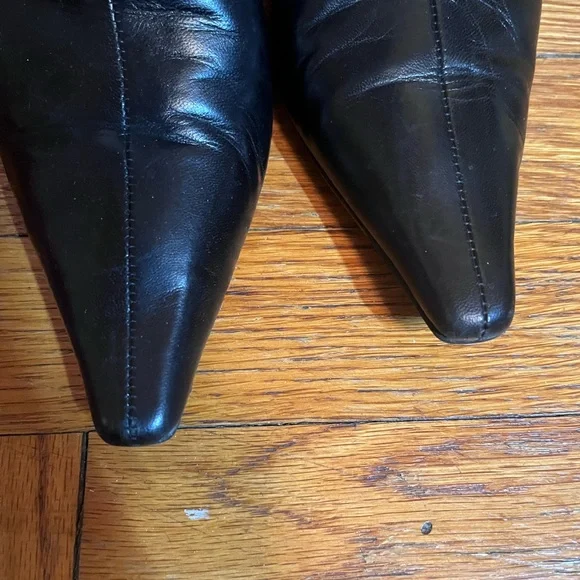 Jimmy Choo Black Heeled Boots - Picture 4 of 9